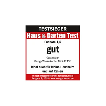 Gastroback DESIGN WASSERKOCHER MINI (Artikel-Nr.: 42435) 2 Gastroback DESIGN WASSERKOCHER MINI (Artikel-Nr.: 42435) - Image 2