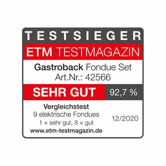 Gastroback FONDUE SET (Artikel-Nr.: 42566) 2 Gastroback FONDUE SET (Artikel-Nr.: 42566) - Image 2