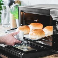 Gastroback DESIGN BISTRO OFEN BAKE & GRILL (Art-Nr.: 42814) 11 Gastroback DESIGN BISTRO OFEN BAKE & GRILL (Art-Nr.: 42814) -Haushalt Geschäft 42814 Backblech mit Broetchen