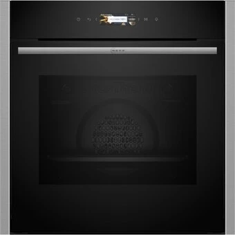 Neff B24CR71N0 - Einbaubackofen, 60 X 60 Cm, Edelstahl, Pyrolyse, EasyClean, CircoTherm 1 Neff B24CR71N0 - Einbaubackofen, 60 X 60 Cm, Edelstahl, Pyrolyse, EasyClean, CircoTherm