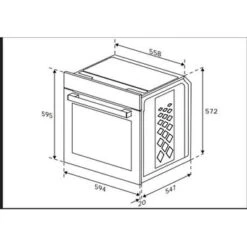 Beko BBIM12300X (Einbaubackofen) -Haushalt Geschäft BekoBBIM12300X 4