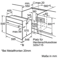 Bosch HBG579BS0 - Einbau-Backofen, Pyrolyse, AutoPilot 40 13 Bosch HBG579BS0 - Einbau-Backofen, Pyrolyse, AutoPilot 40 -Haushalt Geschäft Bosch Einbaubackofen unten