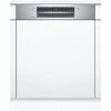 Bosch SMI4HAS48E - Teilintegriert, 60 Cm, Edelstahl