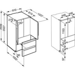 Liebherr CBNste 8872 BioFresh NoFrost -Haushalt Geschäft CBNES6256 m