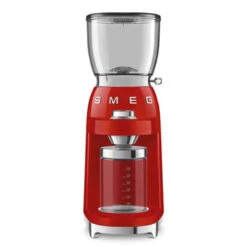 Smeg CGF01RDEU - Rot - Kaffeemühle, 50's Style
