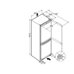 Liebherr CUele 2831 (162 Cm Hoch, 55cm Breit, SmartFrost, Silbern) -Haushalt Geschäft CU2831 m 1