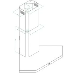 Baumann Capella - Eckhaube, 90 X 90 Cm -Haushalt Geschäft CapellaZg 2