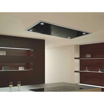 Baumann Carina 120 S - Deckenhaube, 120 X 60 Cm, Abnehmbarer Motor, Schwarz 1 Baumann Carina 120 S - Deckenhaube, 120 X 60 Cm, Abnehmbarer Motor, Schwarz