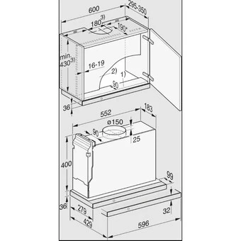 Miele DAS 4631 - 125 Edition - Flachpaneelhaube, 60cm Breit, Obsidianschwarz 3 Miele DAS 4631 - 125 Edition - Flachpaneelhaube, 60cm Breit, Obsidianschwarz - Image 3