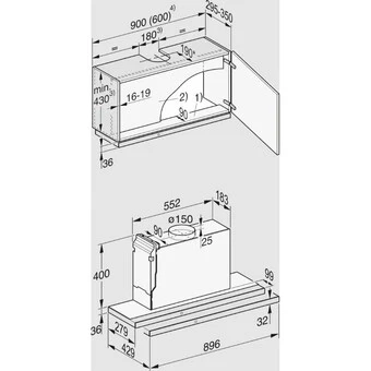 Miele DAS 4931 - 125 Edition - Flachpaneelhaube, 90cm Breit, Obsidianschwarz 3 Miele DAS 4931 - 125 Edition - Flachpaneelhaube, 90cm Breit, Obsidianschwarz - Image 3