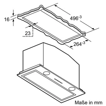 Bosch DHL 575 C (Lüfterbaustein, 50 Cm) 6 Bosch DHL 575 C (Lüfterbaustein, 50 Cm) - Image 6