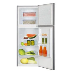 Amica DT 374 160 S - 144 Cm Höhe,schwarze Edelstahloptik