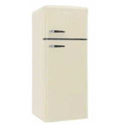 Amica DTR 374 190 B - Kühl-/Gefrierkombination, 144 Cm Höhe, Beige