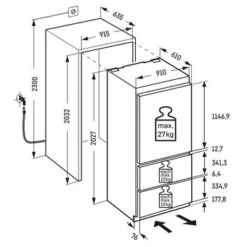Liebherr ECBNe 8870 BioFresh NoFrost -Haushalt Geschäft ECBNe8870 20 m