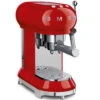 Smeg ECF01RDEU (Siebträger-Kaffeemaschine, Rot)