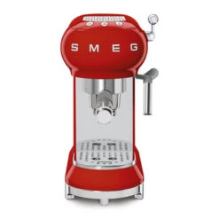 Smeg ECF01RDEU (Siebträger-Kaffeemaschine, Rot) -Haushalt Geschäft ECF01RDEU 3