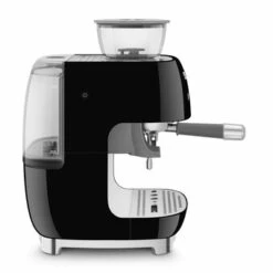 Smeg EGF03BLEU - Espressomaschine Mit Mahlwerk Im 50's Style, Schwarz -Haushalt Geschäft EGF03BLEU 2