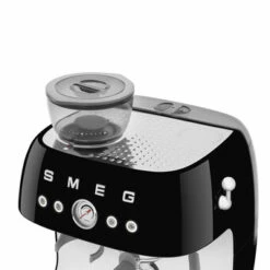 Smeg EGF03BLEU - Espressomaschine Mit Mahlwerk Im 50's Style, Schwarz -Haushalt Geschäft EGF03BLEU 6