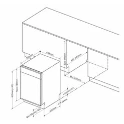 Amica EGSPV 586 901 - Einbau-Geschirrspüler, Vollintegriert, 45 Cm -Haushalt Geschäft EGSPV587910 6 1