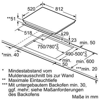 Siemens EX875LEC1E (80 Cm Induktions-Kochfeld Autark) 2 Siemens EX875LEC1E (80 Cm Induktions-Kochfeld Autark) - Image 2