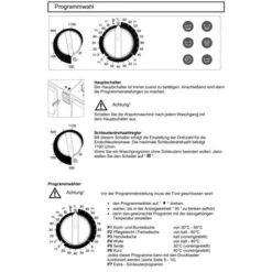 EUMENIA 1180 Rapid (3kg Waschmaschine, Maße H68xB46xT46cm) -Haushalt Geschäft Eumenia 1180 programmwahl