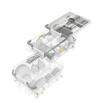 Miele G 5740 SCU SL Brillantweiß- Multiflex Besteckschublade, Geschirrspüler 45cm 4 Miele G 5740 SCU SL Brillantweiß- Multiflex Besteckschublade, Geschirrspüler 45cm - Image 4