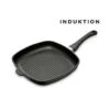 Lieblingspfanne Grillpfanne 28×28 Cm Eckig, INDUKTION Aluminium Guss Antihaft