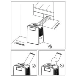Heller HPC28-DM2A - Mobiles Raumklimagerät -Haushalt Geschäft HPC28 DM2A 5