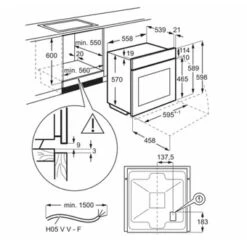 Zanussi HS1103W3 (Set: ZOFEC0W2+ZHDN640X) - Weiß -Haushalt Geschäft HS1103W3 m