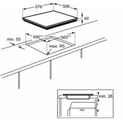 Zanussi HS1103W3 (Set: ZOFEC0W2+ZHDN640X) - Weiß -Haushalt Geschäft HS1103W3 m1