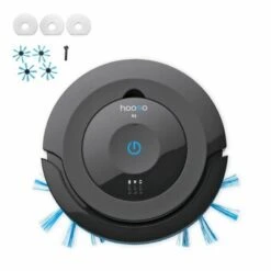 Hoogo R2- Saugroboter Mit Longlife Digitalmotor Und 130m² Reichweite