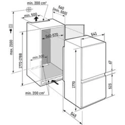 Liebherr ICSd 5102 Pure - Schlepptür -Haushalt Geschäft ICSd5102 m