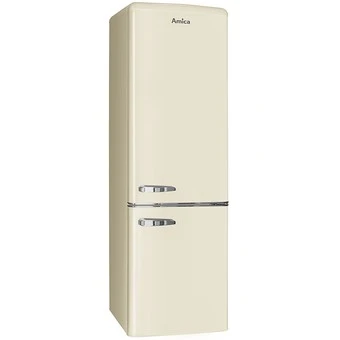 Amica KGCR 387 102 B - Retro Design, Beige 1 Amica KGCR 387 102 B - Retro Design, Beige