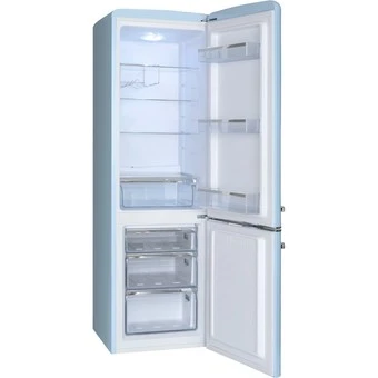 Amica KGCR 387 100 L - Retro Design, Baby Blue 2 Amica KGCR 387 100 L - Retro Design, Baby Blue - Image 2