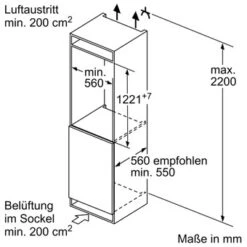 Bosch KIR41NSE0 - Einbau-Kühlschrank, 122 Cm, Schlepptür -Haushalt Geschäft KIR41NSE0 m1