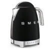 Smeg KLF04BLEU - Schwarz - Wasserkocher 50's Style