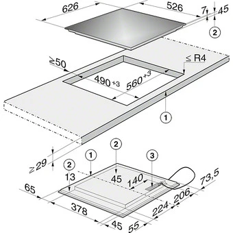 Miele KM 7464 FR - 60 Cm Induktionskochfeld 3 Miele KM 7464 FR - 60 Cm Induktionskochfeld - Image 3
