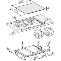 Miele KM 7361 FL (Autarkes Induktionskochfeld) -Haushalt Geschäft KM7361FL m3