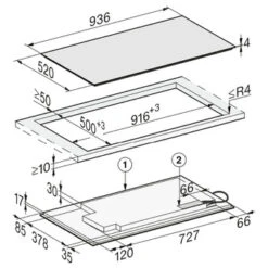 Miele KM 7899 FL ( 93,6 Cm, Induktionskochfeld Flächenbündig) -Haushalt Geschäft KM7899FL m
