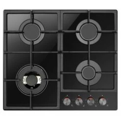 Amica KMG 734 060 S - Autarkes Gaskochfeld Glaskeramik, 60 Cm