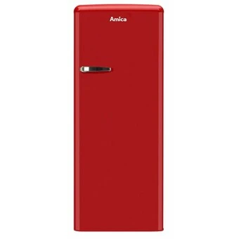 Amica KSR 364 150 R - Kühlschrank Im Retro Design Mit Gefrierfach, 144 Cm Höhe, Rot 1 Amica KSR 364 150 R - Kühlschrank Im Retro Design Mit Gefrierfach, 144 Cm Höhe, Rot