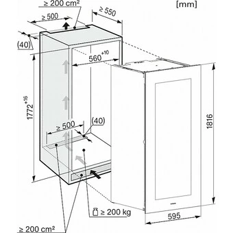 Miele KWT 6722 IGS-1 - Einbau-Weintemperierschrank, FlexiFrame, SommelierSet, Push2open 8 Miele KWT 6722 IGS-1 - Einbau-Weintemperierschrank, FlexiFrame, SommelierSet, Push2open - Image 8