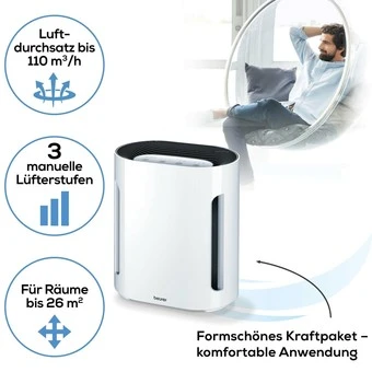 Beurer Luftreiniger HEPA-Filter LR 210 5 Beurer Luftreiniger HEPA-Filter LR 210 - Image 5