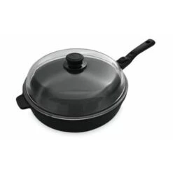 Lieblingspfanne Schmorpfanne Hoch 28cm Mit Abnehmbaren Stiel Aluminium Guss Antihaft INDUKTION