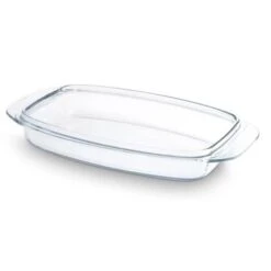 Lieblingspfanne Großraumbräter 33×22 Cm Höhe 11 Cm Inkl. Glasdeckel Aluminium Guss Antihaft INDUKTION -Haushalt Geschäft LP800 3 D 1