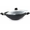 Lieblingspfanne WOK 32cm Inkl. Glasdeckel Aluminium Guss Antihaft INDUKTION