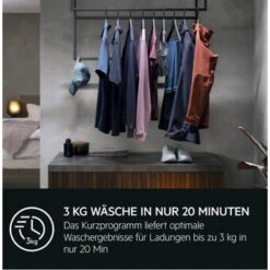 AEG LR7E70698 - 7000 PROSTEAM / UNIVERSALDOSE WIFI / 9 KG 10 AEG LR7E70698 - 7000 PROSTEAM / UNIVERSALDOSE WIFI / 9 KG -Haushalt Geschäft LR7E70698 5