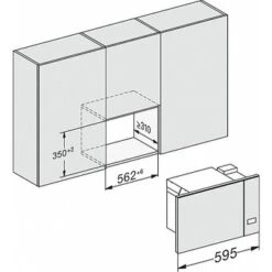 Miele M 2230 SC - 60 Cm, Einbau-Mikrowellengerät -Haushalt Geschäft M2230SC m