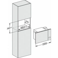 Miele M 2230 SC - 60 Cm, Einbau-Mikrowellengerät -Haushalt Geschäft M2230SC m1