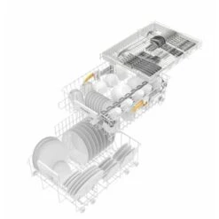 Miele G 5540 SC SL Active Brillantweiß, Besteckschublade - Geschirrspüler 45cm -Haushalt Geschäft MieleG5540SCSL1